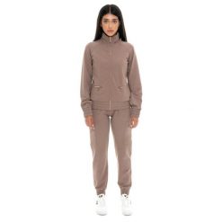 Kombinezon zimowy Damen, Stehkragen, Reißverschluss Leone 1947 Cargohose. Brązowe kombinezony damskie LEONE 1947 APPAREL, na zimę, bez wzorów, z bawełny, sportowe, bez kołnierzyka, bez ramiączek. W wyprzedaży za 217.40 zł.