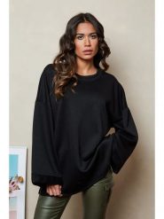 Joséfine Bluza "Ponan" w kolorze czarnym rozmiar: S. Czarne bluzy damskie Joséfine, s, bez wzorów, bez kaptura. Za 118.56 zł.