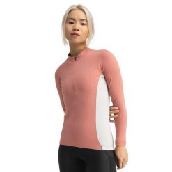 Damska koszulka rowerowa gravel z długim rękawem Kolarstwo Siroko GM3 Hokkaido. Brązowe koszulki damskie SIROKO, xs, bez wzorów, z materiału, bez kołnierzyka, bez ramiączek. Za 337.00 zł.