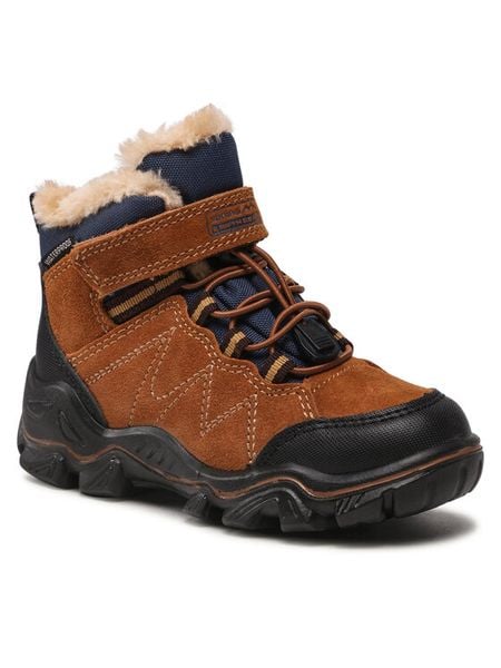 Sprandi Trapery CP91-20027 Brązowy. Brązowe buty zimowe chłopięce Sprandi, ze skóry, bez zapięcia. Za 179.99 zł.