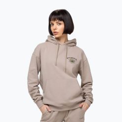 Bluza damska Pitbull Bullets & Blooms Hooded. Brązowe bluzy damskie PITBULL, m, bez wzorów, z bawełny, bez kaptura. Za 229.99 zł.