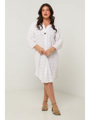 Curvy Lady Sukienka w kolorze białym rozmiar: 40/42. Białe sukienki damskie Curvy Lady, bez wzorów, klasyczne, bez ramiączek. Za 136.13 zł.