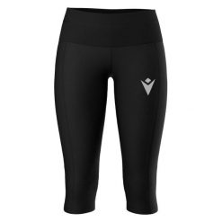 Damskie legginsy 3/4 Macron Nen. Czarne legginsy damskie Macron, l, bez wzorów, z tkaniny. Za 246.50 zł.