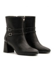 Belluci Botki w kolorze czarnym rozmiar: 38. Czarne botki damskie Belluci, eleganckie, bez obcasa, bez zapięcia. Za 184.95 zł.