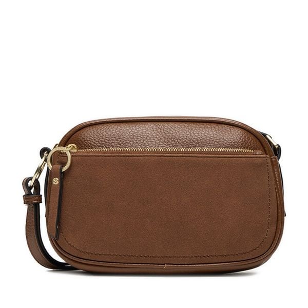 Torebka Lasocki. Brązowe listonoszki damskie Lasocki, bez wzorów, bez dodatków. Za 159.99 zł.