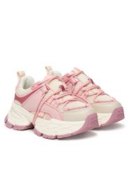 Buffalo Sneakersy 1636742 Różowy. Czerwone obuwie sportowe damskie Buffalo, z materiału, bez zapięcia. Za 389.99 zł.