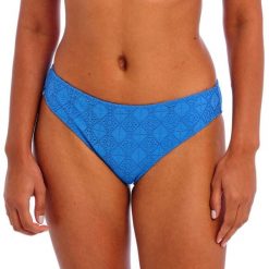 Figi do kostiumów kąpielowych dla kobiet Freya Nomad Nights. Niebieskie figi FREYA ACTIVE, bez wzorów. Za 152.50 zł.