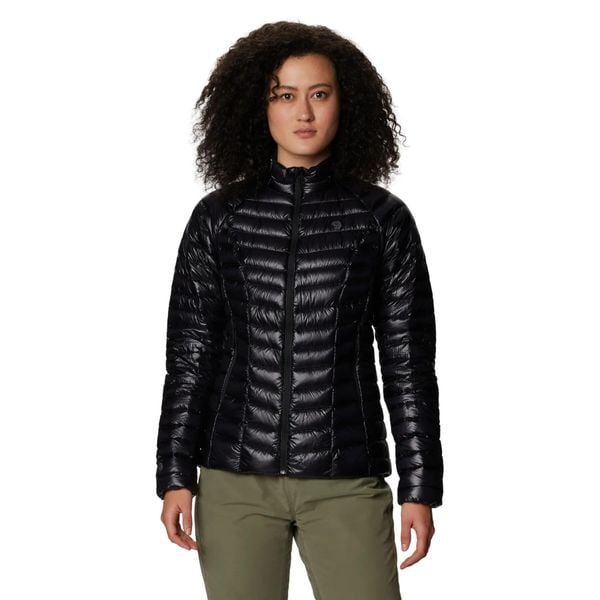 Damska kurtka turystyczna Mountain Hardwear Ghost Whisperer/2. Czarne kurtki damskie Mountain Hardwear, m, bez wzorów, z puchu, bez kaptura. Za 1,499.50 zł.
