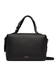 Furla Torebka Double Mini WE00870 BX3036 KH O6000 Czarny. Czarne torebki klasyczne damskie Furla, ze skóry, bez dodatków. Za 1,269.00 zł.