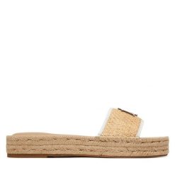 Espadryle LAUREN RALPH LAUREN. Brązowe espadryle damskie Lauren Ralph Lauren, bez wzorów, bez obcasa. Za 639.99 zł.