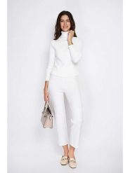 William de Faye 2-częściowy zestaw w kolorze białym rozmiar: 40. Białe golfy damskie William de Faye, bez wzorów, z kaszmiru, bez ramiączek. Za 262.95 zł.