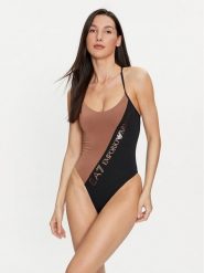 EA7 Emporio Armani Strój kąpielowy 911120 4R407 01352 Czarny. Czarne stroje jednoczęściowe EA7 Emporio Armani, bez wzorów, z syntetyku. Za 579.99 zł.