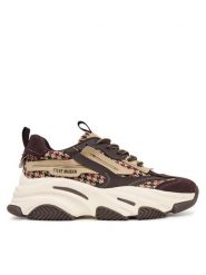 Steve Madden Sneakersy SM11004652 Brązowy. Brązowe obuwie sportowe damskie Steve Madden, ze skóry, bez zapięcia. Za 389.99 zł.