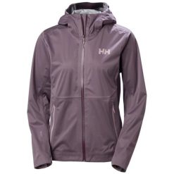 Damska kurtka wodoodporna Helly Hansen Momentum 3L Stretch. Czerwone kurtki damskie Helly Hansen, na lato, l, bez wzorów, z materiału, bez kaptura. Za 1,033.50 zł.
