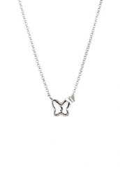 Nenalina Naszyjnik Damski Motyl Szklane Kryształy Biały 925 Sterling Silver 40 cm Naszyjniki 1 ct. Białe naszyjniki damskie Nenalina, srebrne. Za 174.29 zł.
