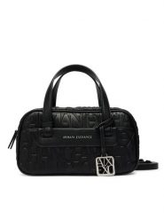 Armani Exchange Torebka XW002984 AF15774 UC001 Czarny. Czarne kuferki damskie Armani Exchange, bez wzorów, ze skóry, bez dodatków. Za 614.99 zł.