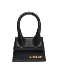 JACQUEMUS Torebka Le Chiquito 21H213BA001-3000 Czarny. Czarne torebki klasyczne damskie JACQUEMUS, ze skóry, bez dodatków. Za 1,999.00 zł.