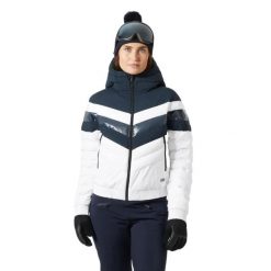 Damska kurtka narciarska Helly Hansen Imperial. Niebieskie kurtki damskie Helly Hansen, s, bez wzorów, z materiału, bez kaptura. Za 1,298.50 zł.