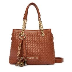 Torebka Valentino. Brązowe torebki klasyczne damskie Valentino, bez dodatków. Za 649.99 zł.