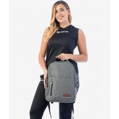 Plecak Givova City średni efekt denim. Szare plecaki Givova, bez wzorów, z denimu. Za 210.99 zł.