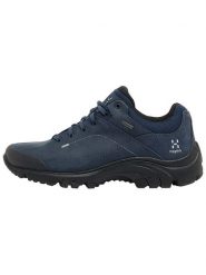 Haglöfs Skórzane buty turystyczne "Ridge GTX" w kolorze granatowym rozmiar: 38. Niebieskie obuwie trekkingowe damskie Haglöfs, z gore-texu, bez zapięcia. Za 368.96 zł.