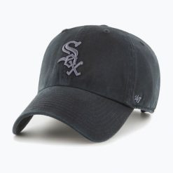Czapka z daszkiem 47 Brand MLB Chicago White Sox CLEAN UP. Czarne czapki z daszkiem damskie 47 Brand, na wiosnę, bez wzorów. Za 89.99 zł.