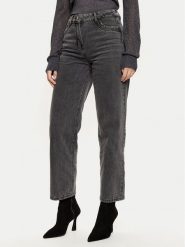Morgan Jeansy 242-PSTRASS Szary Mom Fit. Szare jeansy damskie Morgan. Za 199.99 zł.