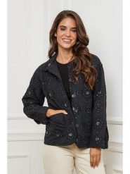 L'armoire de Suzette Kurtka przejściowa w kolorze czarnym rozmiar: 38/40. Czarne kurtki damskie L'armoire de Suzette, l, bez wzorów, z bawełny, bez kaptura. Za 214.19 zł.