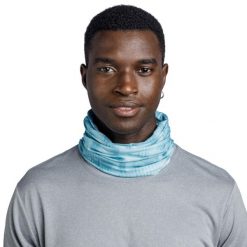 Chusta wielofunkcyjna Buff Coolnet UV+. Niebieskie chusty damskie Buff, bez wzorów. Za 99.90 zł.