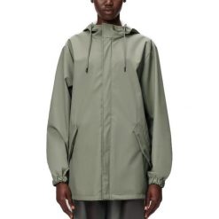 Kurtka RAINS FISHTAIL JACKET W3 Szary. Szare kurtki damskie Rains, m, bez wzorów, z syntetyku, bez kaptura. Za 453.60 zł.
