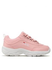 Fila Sneakersy Strada Wmn 1010560.40063 Różowy. Czerwone obuwie sportowe damskie Fila, ze skóry, bez zapięcia. Za 219.99 zł.