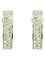 COEUR DE LION Kolczyki-wkrętki z kryształami rozmiar: onesize. Szare kolczyki damskie COEUR DE LION, z kryształem, ze stali. Za 113.99 zł.