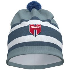 Czapka Swix Tradition Light. Niebieskie czapki damskie Swix, na zimę, bez wzorów. Za 270.00 zł.