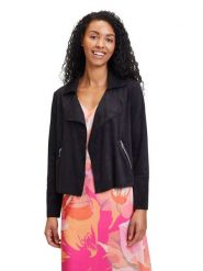 Vera Mont Kurtka przejściowa w kolorze czarnym rozmiar: 44. Czarne kurtki damskie Vera Mont, bez wzorów, bez kaptura. Za 173.99 zł.