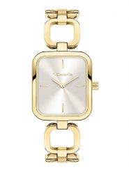 Tamaris Zegarek kwarcowy w kolorze złoto-srebrnym rozmiar: onesize. Szare, analogowe zegarki damskie Tamaris, metalowe. Za 217.99 zł.