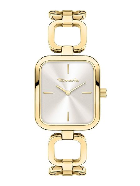 Tamaris Zegarek kwarcowy w kolorze złoto-srebrnym rozmiar: onesize. Szare, analogowe zegarki damskie Tamaris, metalowe. Za 217.99 zł.