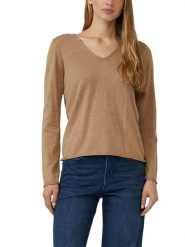 S.Oliver Sweter w kolorze jasnobrązowym rozmiar: 34. Brązowe swetry klasyczne damskie S.Oliver, s, bez kołnierzyka. Za 52.99 zł.