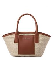 Vince Camuto Torebka "Amalfi" w kolorze beżowo-brązowym - 38 x 19 x 12 cm rozmiar: onesize. Brązowe torebki klasyczne damskie Vince Camuto, z materiału, bez dodatków. Za 108.99 zł.