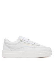 Tommy Hilfiger Sneakersy Modern Court Sneaker Lthr FW0FW08800 Biały. Białe obuwie sportowe damskie Tommy Hilfiger, ze skóry, bez zapięcia. Za 529.35 zł.