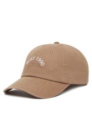Roxy Czapka z daszkiem ERJHA04372 Brązowy. Brązowe czapki z daszkiem damskie Roxy, bez wzorów, z bawełny. Za 79.99 zł.