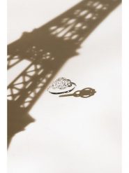 CARATELLI Złoty pierścionek "Infini" z diamentami rozmiar: 50. Szare pierścionki damskie CARATELLI, z diamentem, złote. Za 1,032.28 zł.