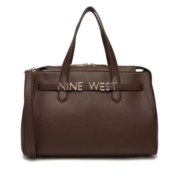 Torebka Nine West. Brązowe torebki klasyczne damskie Nine West, bez dodatków. Za 219.99 zł.