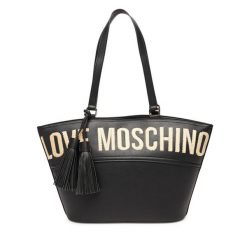 Torebka LOVE MOSCHINO. Czarne torebki klasyczne damskie Love Moschino, bez dodatków. Za 499.99 zł.