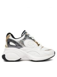 Michael Kors Sneakersy 43R5ZUFS4D Biały. Białe obuwie sportowe damskie Michael Kors, ze skóry, bez zapięcia. Za 639.99 zł.