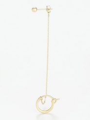 L instant d Or Złote kolczyki-wkrętki "Pampa" rozmiar: onesize. Żółte kolczyki damskie L instant d Or, złote. Za 284.15 zł.