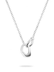 Tamaris Naszyjnik z elementem ozdobnym - dł. 45 cm rozmiar: onesize. Szare naszyjniki damskie Tamaris, srebrne. Za 165.45 zł.