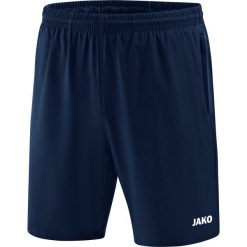 Szorty damskie Jako Profi 2.0. Niebieskie spodenki sportowe damskie JAKO, s, bez wzorów, z materiału, na fitness i siłownię. Za 243.00 zł.