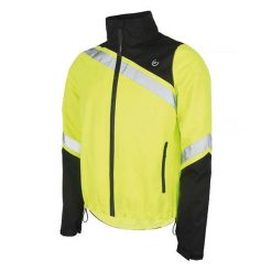 WOWOW - Fuji Rain Kurtka Rowerowa Unisex Wodoodporna Żółta. Czarne kurtki damskie WOWOW, l, bez wzorów, z materiału, z kapturem. Za 562.95 zł.
