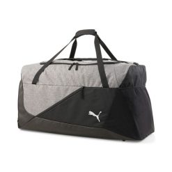 Torba Puma teamFINAL Teambag L czarno-szara 78940 01. Czarne torby sportowe Puma, bez wzorów, z materiału. Za 229.99 zł.