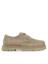Birkenstock Półbuty Highwood Lace Low 1029730 Beżowy. Brązowe półbuty damskie Birkenstock, bez wzorów, ze skóry, bez obcasa, na płaskiej podeszwie, bez zapięcia. Za 539.99 zł.